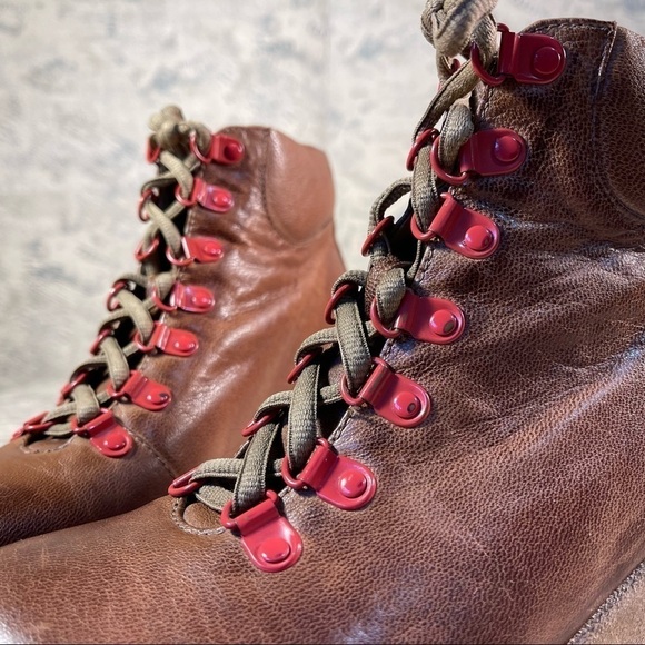 Antelope 808 Leather and Suede Platform Bootie - Picture 12 of 13